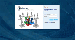 Desktop Screenshot of intranet.aimil.com