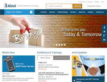 Tablet Screenshot of aimil.com
